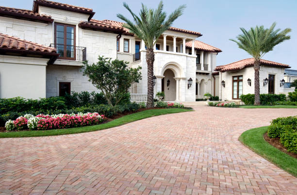 Permeable Paver Driveway in Legend Lake, WI